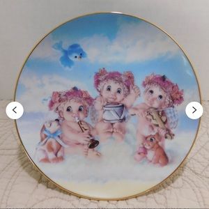 vintage 1995 hamilton collection, the recital by Kristin, dreamsicles plate